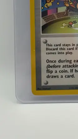 Pokemon TCG Neo Destiny Lucky Stadium 100/105 WOTC Vintage NM - Image 5