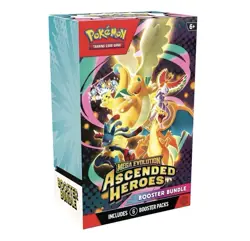 Pokemon Mega Evolution Ascended Heroes Booster 6 Packs)- 4 Boxes (Presale) - Image 1