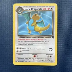 Dark Dragonite 22/82 Pokemon Team Rocket Unlimited Rare NM-/LP+ - Image 1