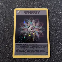 2000 Rainbow Energy #17/82 Team Rocket Unlimited Pokemon TCG - Image 1