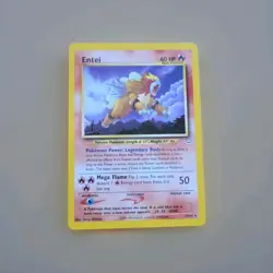 Pokemon Tcg Entei 17/64 Neo Revelation 2001 Non Holo Rare NM - Image 1