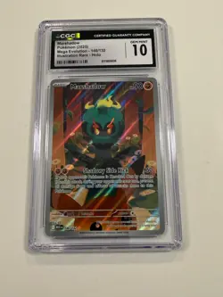 2025 POKEMON MEG EN-MEGA EVOLUTION ILLUSTRATION RARE #146 MARSHADOW CGC 10 GEM - Image 3