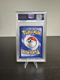1999 Pokemon Base Set Shadowless - Rattata 61/102 - PSA 7 NM - Image 2