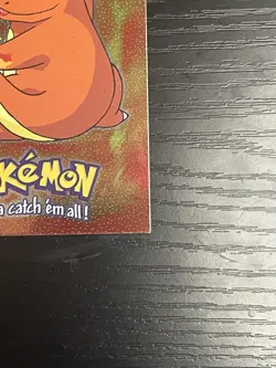 Pokemon The First Movie Charmander E4 of 12 Textured Holo Topps 1999 LP - Image 5