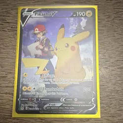 Pokemon Pikachu V TG16/TG30 Lost Origin Trainer Gallery Ultra Rare Holo 2022 - Image 1