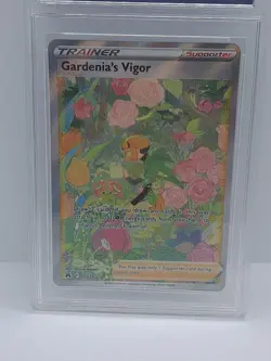 Gardenia's Vigor GG61/GG70 Galarian Gallery Pokemon 2023 Crown Zenith MGC 9 Mint - Image 5