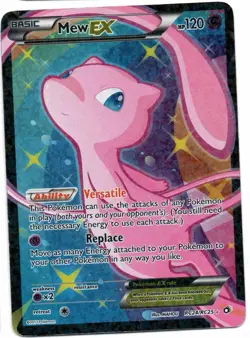 Pokemon TCG Mew EX RC24/RC25 Legendary Treasures Full Art NM - Image 1