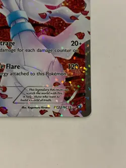 Reshiram Full Art RC22/RC25 Legendary Treasures Holo Pokemon TCG - Image 4