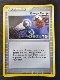 Energy Charge 86/107 Stamped - EX Deoxys - Pokemon TCG - (HP) - Image 1