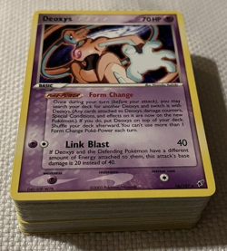 Pokemon Near Complete Non Holo Set EX Deoxys 16-95 (Missing #22) NM/M - Image 1