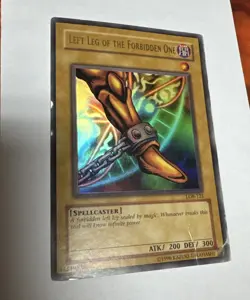 Left Leg of the Forbidden One LOB-121 The Legend of Blue Eyes White Dragon... - Image 1