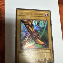 Left Leg of the Forbidden One LOB-121 The Legend of Blue Eyes White Dragon... - Image 4