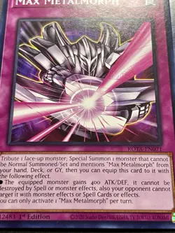 Red-Eyes Black Fullmetal Dragon | Starlight Rare + 3x Max Metalmorph | YuGiOh! - Image 2