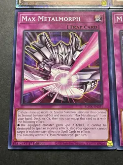 Red-Eyes Black Fullmetal Dragon | Starlight Rare + 3x Max Metalmorph | YuGiOh! - Image 3
