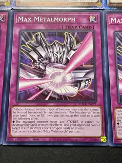 Red-Eyes Black Fullmetal Dragon | Starlight Rare + 3x Max Metalmorph | YuGiOh! - Image 5