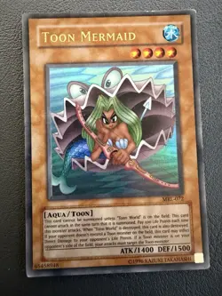 1996 Yu-Gi-Oh! Toon Mermaid MRL-072 - Vintage Toon Monster - Early Konami - Image 1