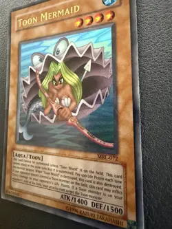 1996 Yu-Gi-Oh! Toon Mermaid MRL-072 - Vintage Toon Monster - Early Konami - Image 3