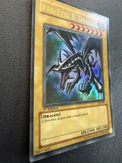 Yu-Gi-Oh! Red-Eyes B. Dragon SDJ-001 - Starter Deck Joey - Vintage 1996 - Image 2