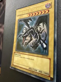 Yu-Gi-Oh! Red-Eyes B. Dragon SDJ-001 - Starter Deck Joey - Vintage 1996 - Image 3