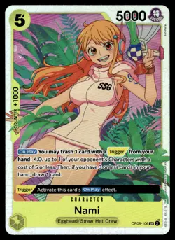 Two Legends #OP08-106 Nami - Image 1