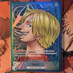 Sanji Leader Alt Art Op02-026 Paramount War One Piece - Image 1