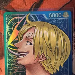 Sanji Leader Alt Art Op02-026 Paramount War One Piece - Image 2
