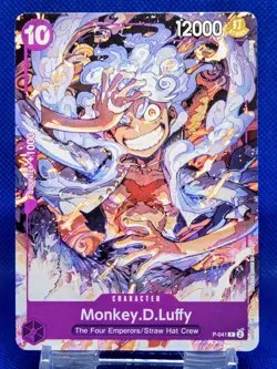 Monkey.D.Luffy P-041 | Promo | Starter Deck 18: PURPLE Monkey.D.Luffy - Image 1