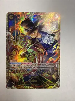 One Piece Carrying On His Will Sabo SEC OP13-120 English Edition - Image 1