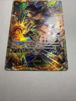 One Piece Carrying On His Will Sabo SEC OP13-120 English Edition - Image 2