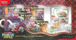 Pokemon Trading Card Games 25 Great Tusk Iron Threads Ex Premium Collection - Image 3