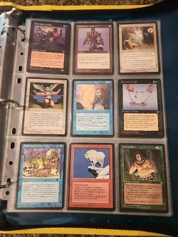 Vintage Magic The Gathering Collection Card Lot MTG 1993-1998 Pre-Rarity Symbol - Image 4