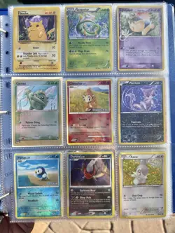 Pokemon Cards Collection Binder Vintage Holos Stamped & Rares E Reader HP Dmg Lp - Image 1