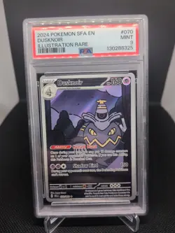 Pokemon TCG Dusknoir Holo Card Shrouded Fable 070/064 PSA 9 - Image 1