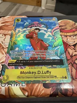 Monkey.D.Luffy OP07-109 SR Treasure Rare - One Piece TCG Two Legends - Eng - Image 2