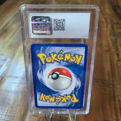 Hitmonlee 22/62 1999 Fossil Unlimited Pokemon Card CGC Graded Excellent 5 - Image 2