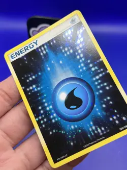 2005 Emerald Pokemon Card EX WATER ENERGY Holo RARE 103/106 LP+ - Image 5