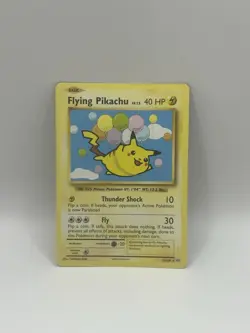 Pokemon TCG X&Y Evolutions Flying Pikachu Secret Rare Card 110/108 - Image 1