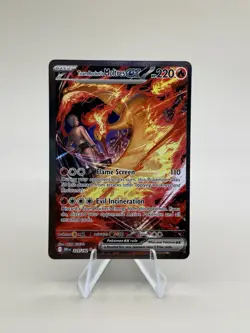 Pokemon TCG Team Rockets Moltres EX Destined Rivals Card 229/182 - Image 1