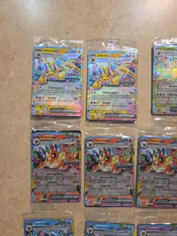 Prismatic Evolutions Stamped EX Promo Cards Lot Of 11! [SEALED] - Image 2