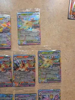 Prismatic Evolutions Stamped EX Promo Cards Lot Of 11! [SEALED] - Image 3