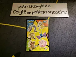 Pokemon Topps Sticker Card #13 Onix, Cubone, Eevee, Zubat, etc. LP front/NM back - Image 2