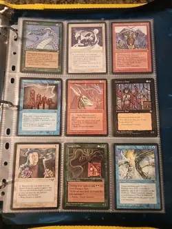 Vintage Magic The Gathering Collection Card Lot MTG 1993-1998 Pre-Rarity Symbol - Image 3