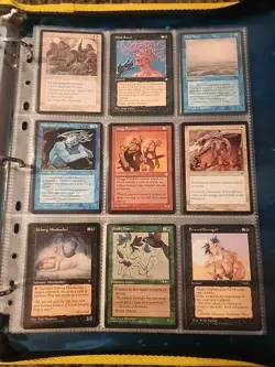 Vintage Magic The Gathering Collection Card Lot MTG 1993-1998 Pre-Rarity Symbol - Image 4