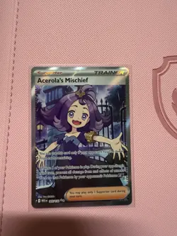 Acerola's Mischief Mega Evolutions Pokemon TCG Card 165/132 - Image 1