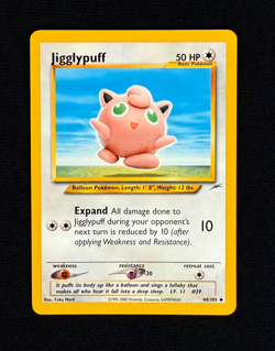 JIGGLYPUFF (NM/LP) - Neo Destiny 44/105 - Pokemon Trading Card Game - Uncommon - Image 1