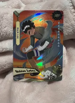 Naruto Kayou English Series 2 Card - Rock Lee - NRSA02-SSR-016L3 - Image 1