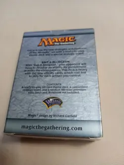 Mirrodin Bait & Bludgeon Theme Deck Box Magic The Gathering No MTG Cards - Image 2