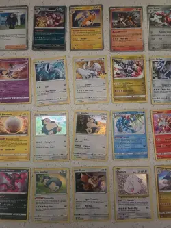 Pokemon All Holographic Trading Cards, Lot of 36 2016-21 Mixed Sets LP/NM - Image 3