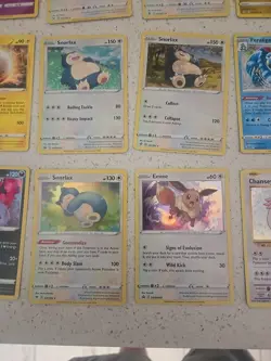 Pokemon All Holographic Trading Cards, Lot of 36 2016-21 Mixed Sets LP/NM - Image 5