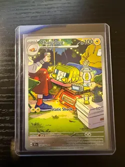 Charjabug - 169/162 - Pokemon Temporal Forces Illustration Rare Card NM - Image 1